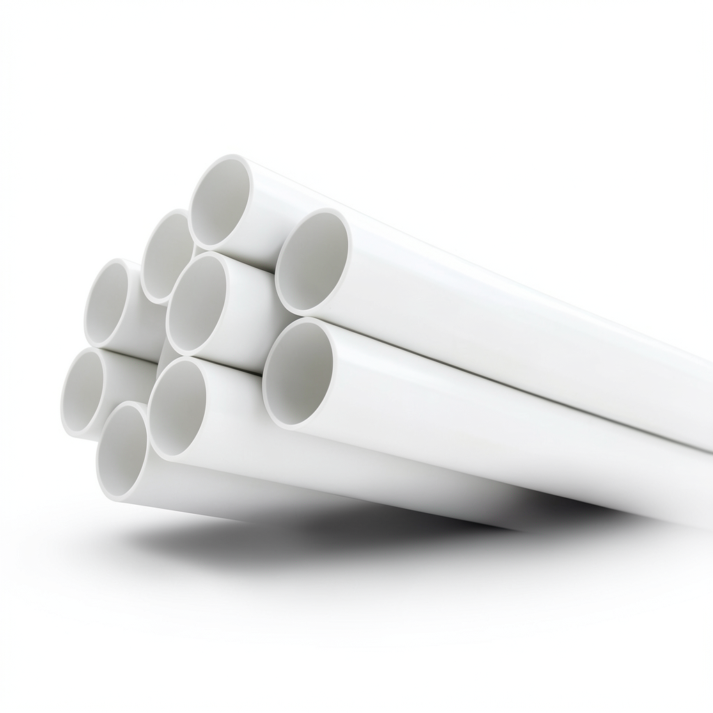 UPVC Pipe Nominal Pressure 21.7 Bar Size 1 inch Thickness 2.46 mm White Color