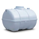 Al-Muhaidib National Water Tank Polyethylene Horizontal 4000 Liter Capacity