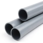 UPVC Pipe Aqtar Najd Class 4 Outside Diameter 200 mm Thickness 9.6 mm Gray