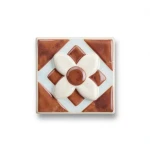 Ceramics Walls Size 2.3x2.3 cm, Listel Geometric Warm Color