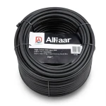 سلك نحاس مصمت أحادي النواة معزول PVC 70º الفنار 6 مم² 450/750 فولت 300 قدم أسود | شركة الفنار
