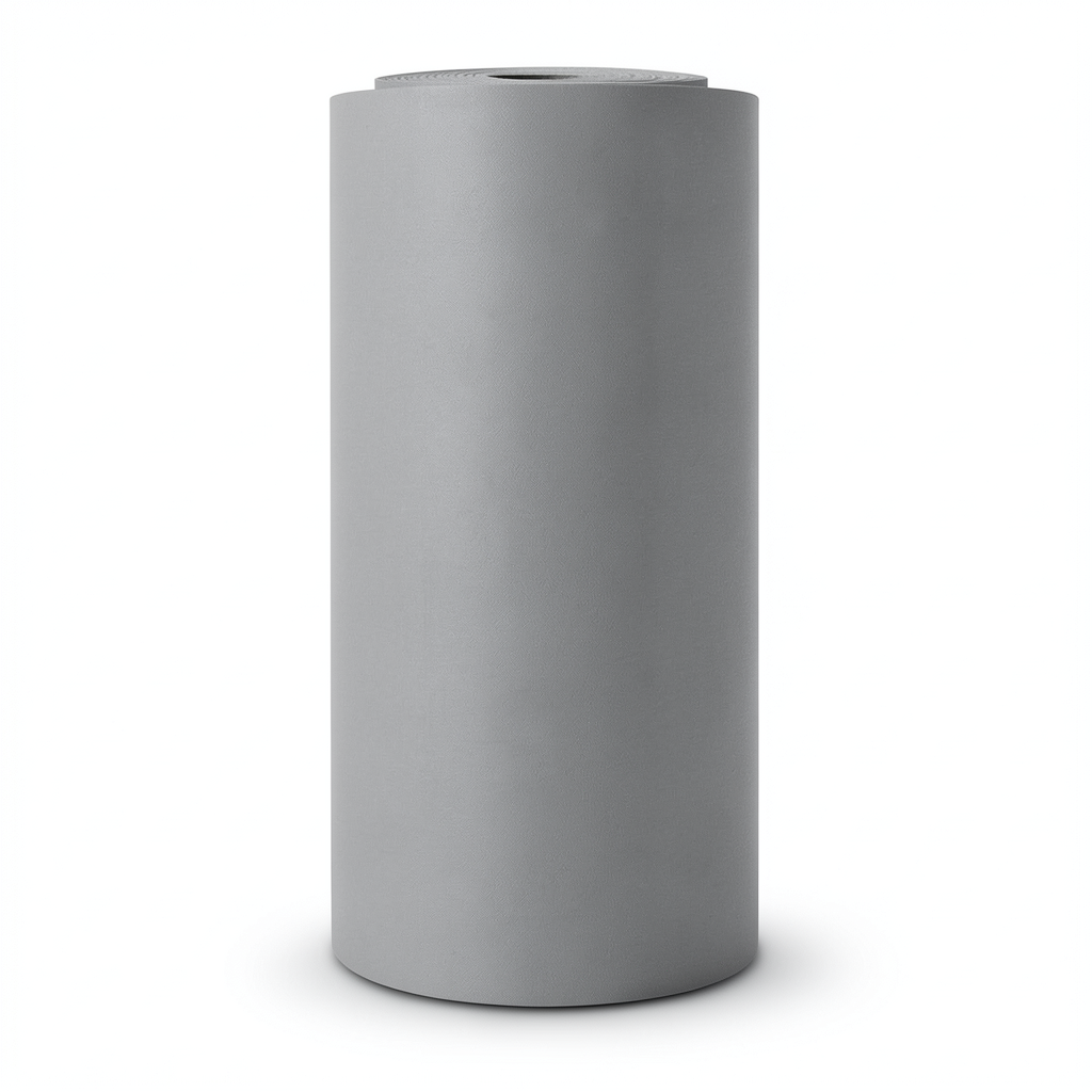Italian Wallpaper Plain Design 10m x 1.06m, Gray Color, Model 700064
