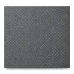 Wall Decoration Patterned Design 10 m x 1.06 m, Dark Gray