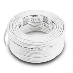 سلك نحاس مصمت احادى النواة معزول PVC 70º الفنار 2.5 مم² 450/750 فولت 300 قدم أبيض | شركة الفنار