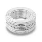 سلك نحاس مصمت احادى النواة PVC عازل 70º 6 مم² 450/750 فولت 300 قدم أبيض | شركة الفنار