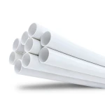 UPVC Plastic Pipe 3/4 inch Nominal Pressure 17.2 Bar Thickness 1.57 mm White