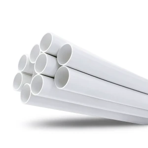 مواسير UPVC ضغط 17.2 بار مقاس 3 إنش سمك 5.23 مم لون أبيض