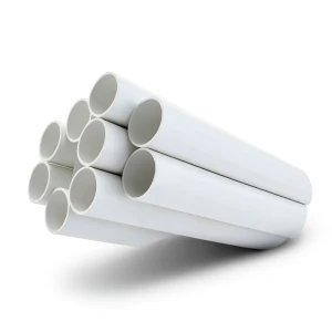 مواسير UPVC ضغط 17.2 بار مقاس 6 إنش سمك 9.91 مم لون أبيض