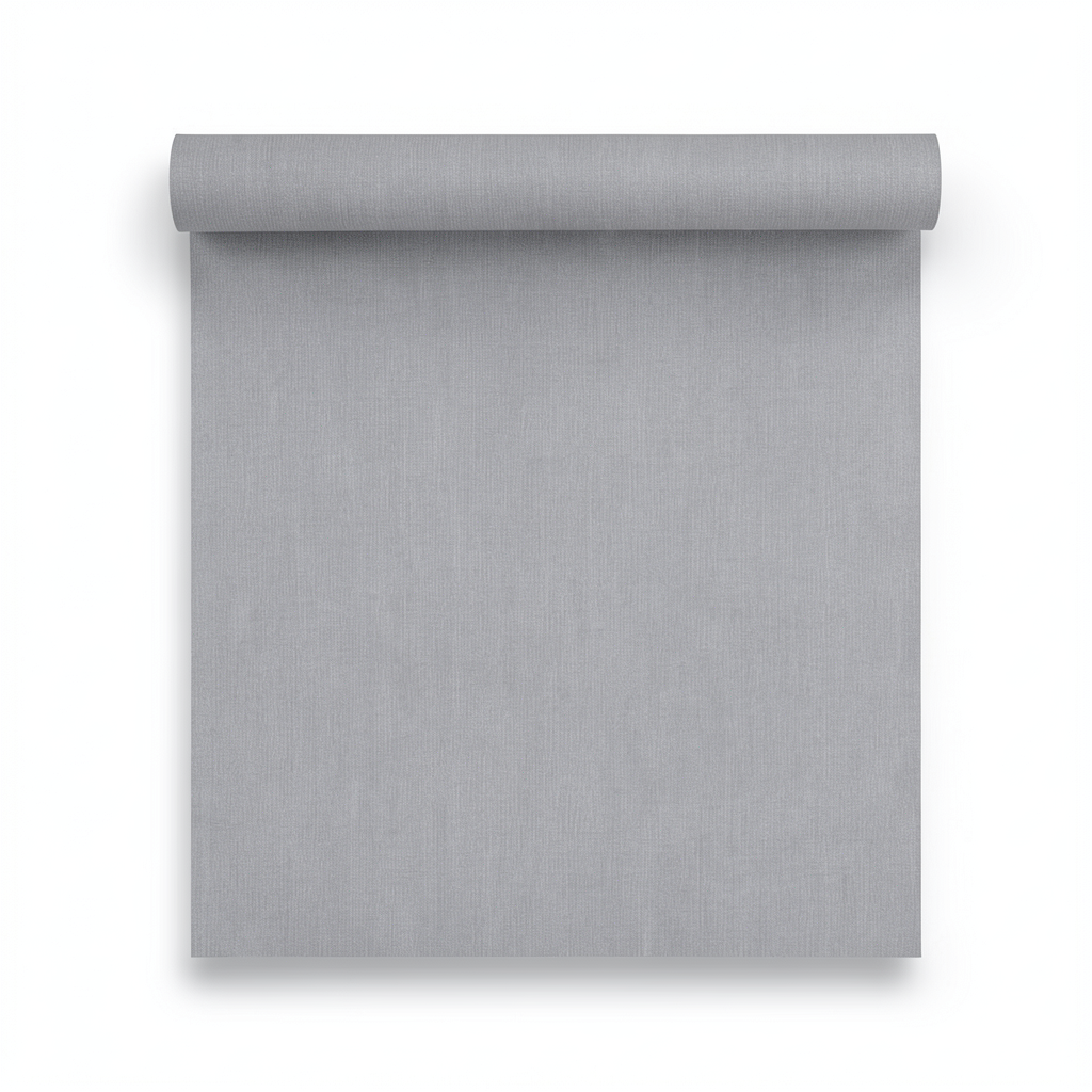 Dutch Plain Wall Covering 10m x 0.53m, Grey Color, Model 221407