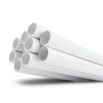 UPVC Plastic Pipe 3/4 inch Nominal Pressure 21.7 Bar Thickness 1.98 mm White