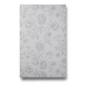 Floral Wallpaper Gray Color 10m x 0.53m Model 17810