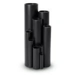 High Density Polyethylene Pipe Pressure 16 Bar PE 80, OD 315 mm Thickness 28.6 mm Black
