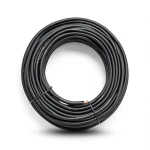 سلك نحاس مصمت أحادي النواة معزول PVC 70º الفنار 6 مم² 450/750 فولت 300 قدم أسود | شركة الفنار