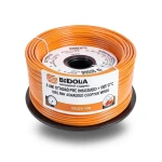 لفة سلك 6 AWG نحاس مجدول معزول PVC +105°C برتقالي 600 فولت | شركة كابلات الشرقية للصناعة