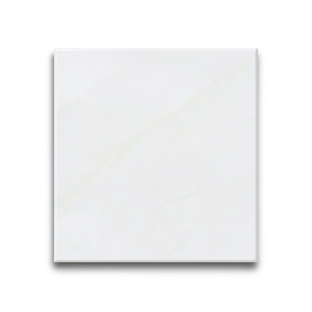 Ceramic Floor Tiles Size 33x33 cm, White Color