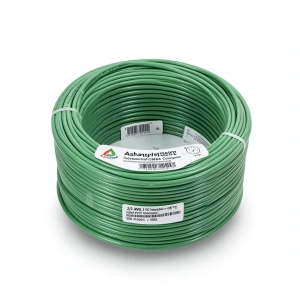 2/0 AWG 1C Stranded Tinned Copper Wire, 1000V PVC Insulation +105°C Green, 500ft | Asharqiyah Cables Company for Industry