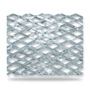 Galvanized Steel Expanded Metal Mesh Thickness 6 mm Width 2.44 M Length 2 M