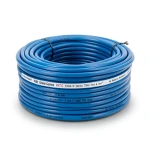 سلك نحاس مصمت أحادي النواة معزول PVC 70º الفنار مقاس 6 مم² 450/750 فولت طول 300 قدم أزرق | شركة الفنار