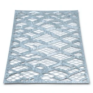 Galvanized Steel Expanded Metal Mesh Thickness 5.8 mm Width 2.44 M Length 5 M