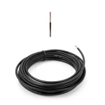 سلك 1.5mm نحاس شعر مرن CU/PVC، جهد 450/750 فولت، لون أسود | شركة كابلات جدة