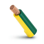 Stranded Copper Earthing Electric Wire 16mm, 450/750 Volts, PVC Insulated Green/Yellow