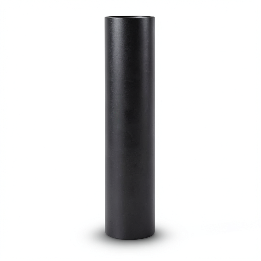High Density Polyethylene Pipe 16 Bar Pressure PE 80, 250 mm OD, 22.7 mm Thickness, Black