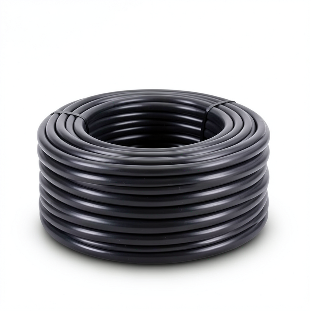 لفة أنابيب بلاستيك HDPE ضغط 16 بار PE 80 قطر خارجي 450 mm سمك 40.9 mm أسود