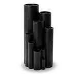 انابيب HDPE ضغط 10 بار PE 100، مقاس 450 مم سماكة 26.7 مم لون اسود