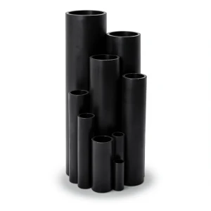 انابيب HDPE ضغط 10 بار PE 100، مقاس 450 مم سماكة 26.7 مم لون اسود