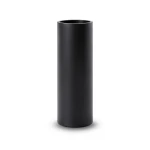 HDPE Plastic Pipe Pressure 16 Bar PE 80 Size 125 mm Thickness 14 mm Black
