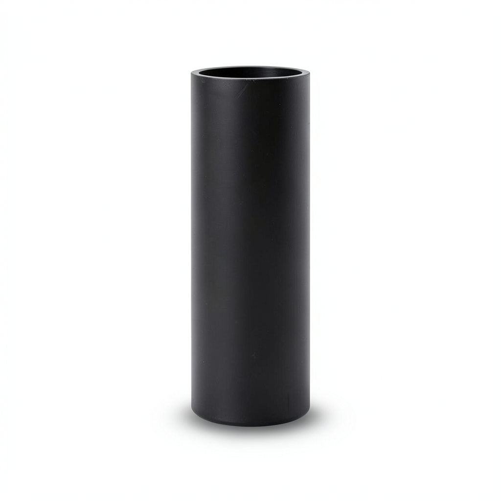 HDPE Plastic Pipe Pressure 16 Bar PE 80 Size 125 mm Thickness 14 mm Black