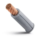سلك مجدول نحاس 50 mm2، 450/750 فولت، عزل PVC رمادي