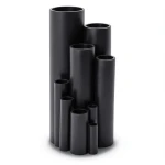 مواسير بلاستيك HDPE ضغط 16 بار PE 80 مقاس 180 ملم سمك 20.1 ملم لون اسود | مصنع المنار