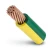 سلك تأريض نحاس مجدول 1.5 مم2 450/750 فولت عزل PVC اخضر/اصفر - Image 1