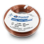 12 AWG 1C Stranded Tinned Copper Wire, 1000 Vac, PVC Insulation (+105°C) Brown, 2500 feet | Asharqiyah Cables Company for Industry