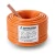 1 AWG 1C Stranded Copper Electric Wire 1000 Vac PVC Insulated +105°C Orange 500ft | Asharqiyah Cables Company for Industry - Image 1