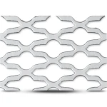 Hot Rolled Expanded Metal 1.4 mm Wire Diameter 1.22 M Width 7 M Length, Mozakhraf Design