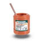 سلك كهرباء مفرد 4/0 AWG نحاس مجدول 1000 فولت، PVC +105°C برتقالي، طول 500 قدم | شركة كابلات الشرقية للصناعة