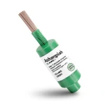 لفة سلك مفرد 16 AWG نحاس مجدول، 1000 فولت، عزل PVC +105°C، أخضر، طول 2500 قدم | شركة كابلات الشرقية للصناعة