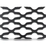 Hot Rolled Expanded Mesh 1.5 mm Thickness, Size 2.44×3 m, Mozakhraf Form