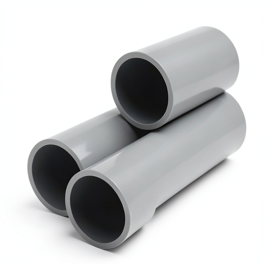 UPVC Pipe Size 40 mm Thickness 1.8 mm Gray Color