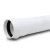 أنابيب UPVC ضغط 6 بار كلاس 3، مقاس 140 ملم، تخانة 4.1 مم، لون أبيض - Image 1