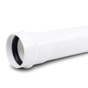 أنابيب بلاستيك UPVC كلاس 4 ضغط 10 بار، مقاس 32 مم، سماكة 1.8 مم، لون أبيض