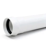 UPVC Plastic Pipe PN 10 Bar Class 4, Thickness 1.9 mm, Size 40 mm, White Color