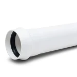 UPVC Plastic Pipe PN 10 Bar White Color Class 4, Size 63 mm, Thickness 3 mm