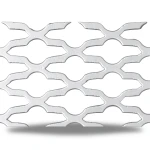 Hot Rolled Expanded Mesh Mozakhraf Shape Thickness 1.4 mm Size 2.44×3 M
