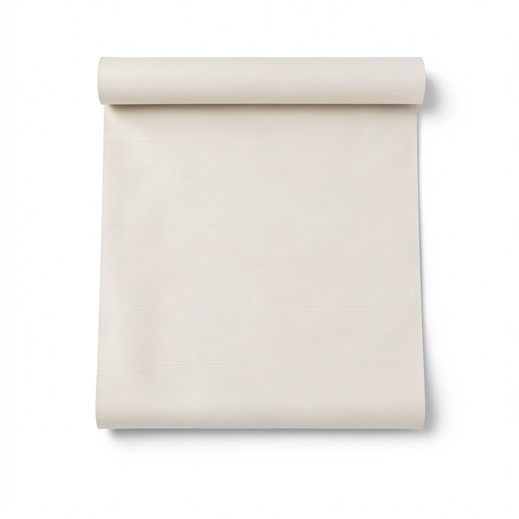Holland Wallpaper Plain Design 1.06m x 8.70m Light Beige, Model 221027