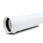 UPVC Pipe PN 4 Bar Class 2, Size 110 mm, Thickness 2.2 mm, White Color