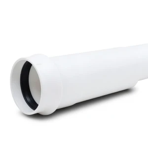مواسير UPVC ضغط 4 بار كلاس 2، مقاس 110 مم، سماكة 2.2 مم، لون أبيض