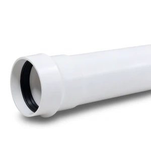 UPVC Pipes PN 6 Bar Class 3, Size 250 mm, Thickness 7.3 mm, White Color